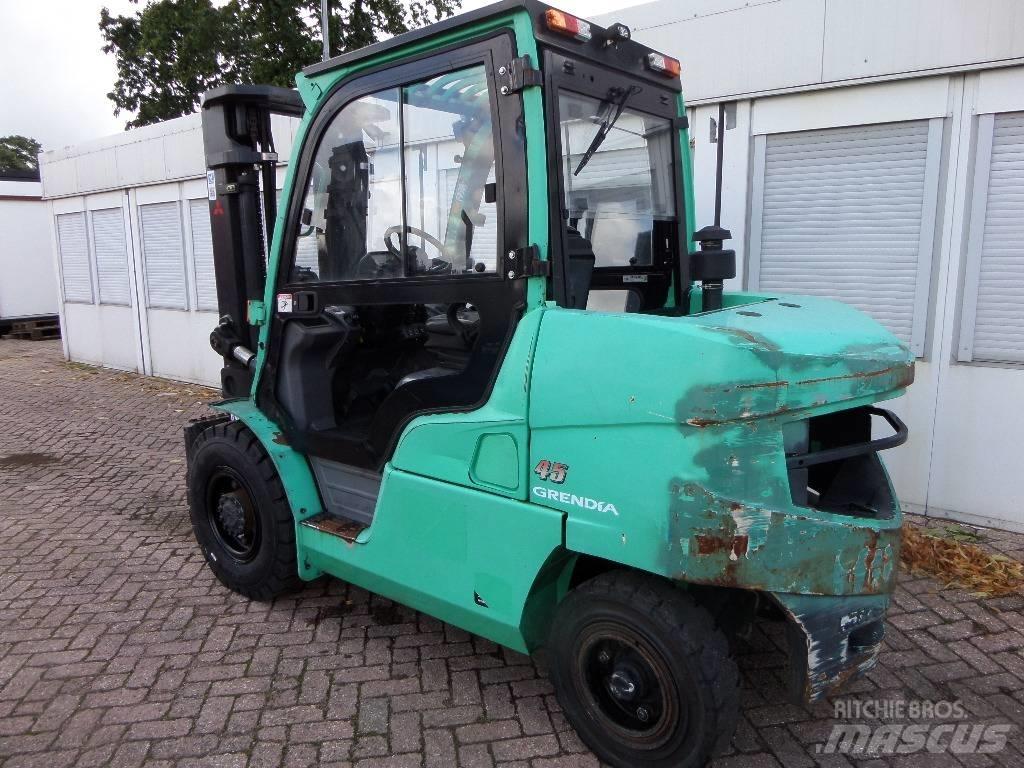 Mitsubishi FD45NT Wózki Diesla
