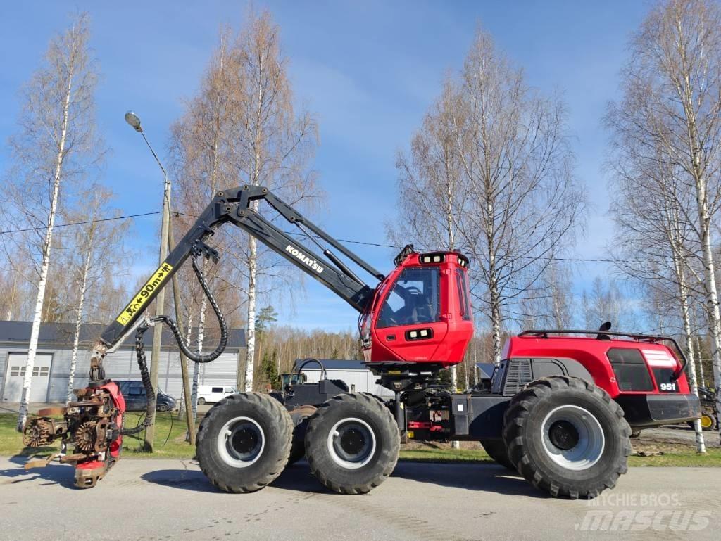 Komatsu 951 Harwestery