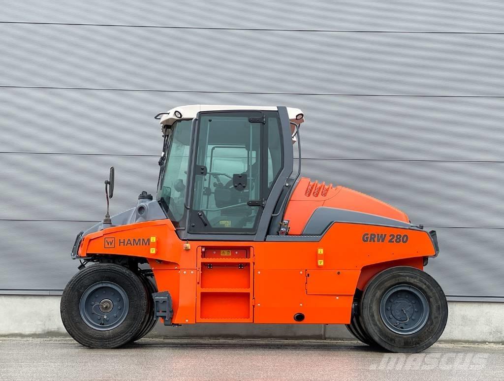 Hamm GRW 280-10 Walce ogumione