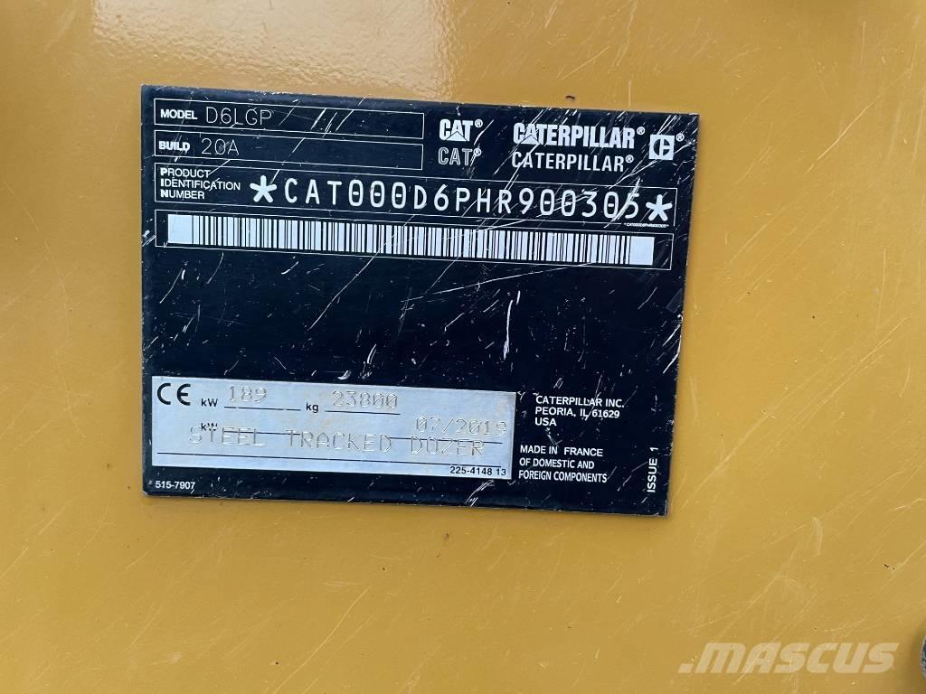 CAT D 6 V-Pat 6 Way Spycharki gąsienicowe