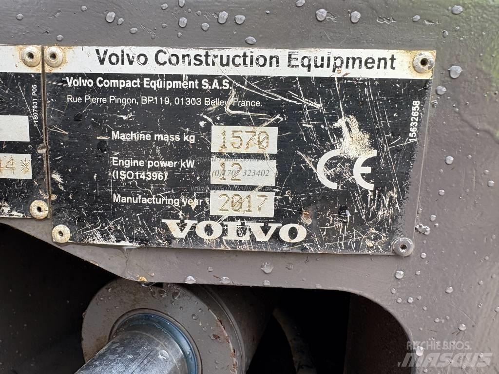 Volvo EC 15 D Minikoparki