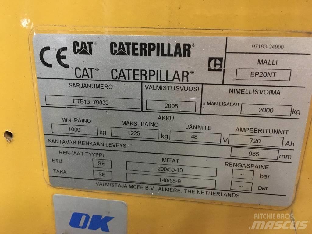 CAT EP 20 NT Wózki elektryczne