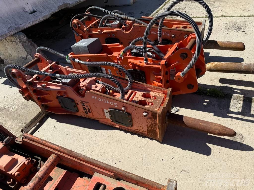 NPK GH 7 Młoty hydrauliczne