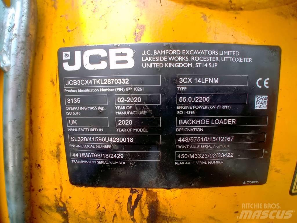 JCB 3 CX 4 T Koparko-ładowarki