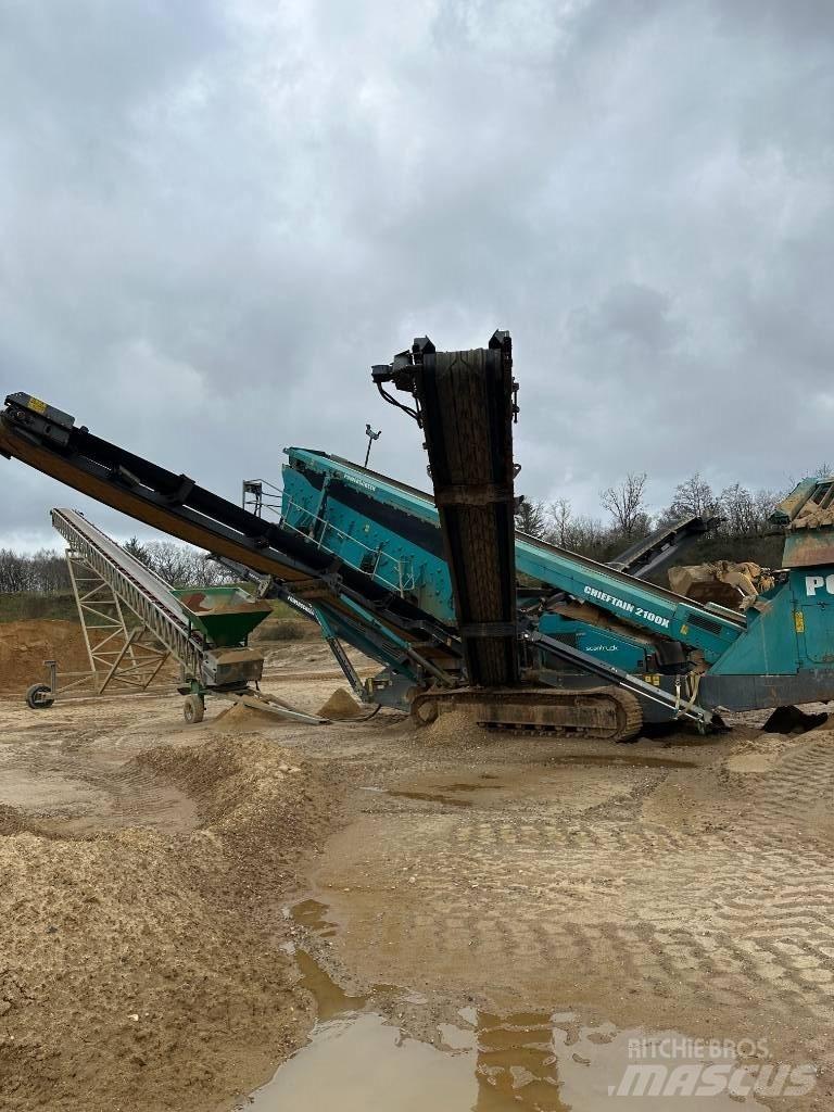 PowerScreen 2100X Przesiewacze mobilne