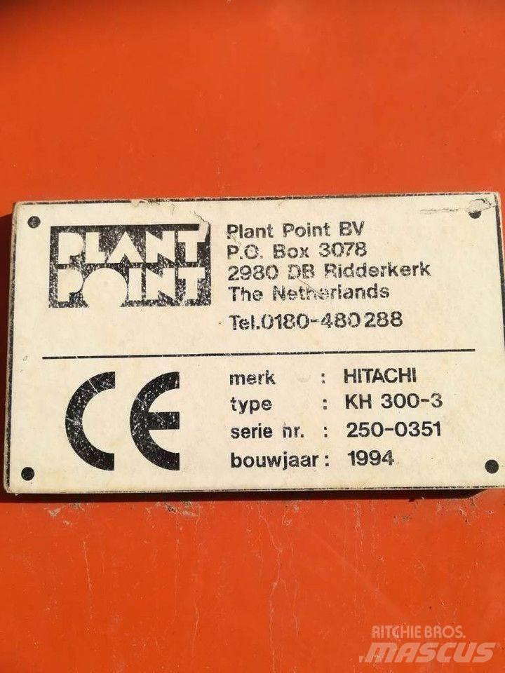 Hitachi KH 300 Żurawie gąsienicowe
