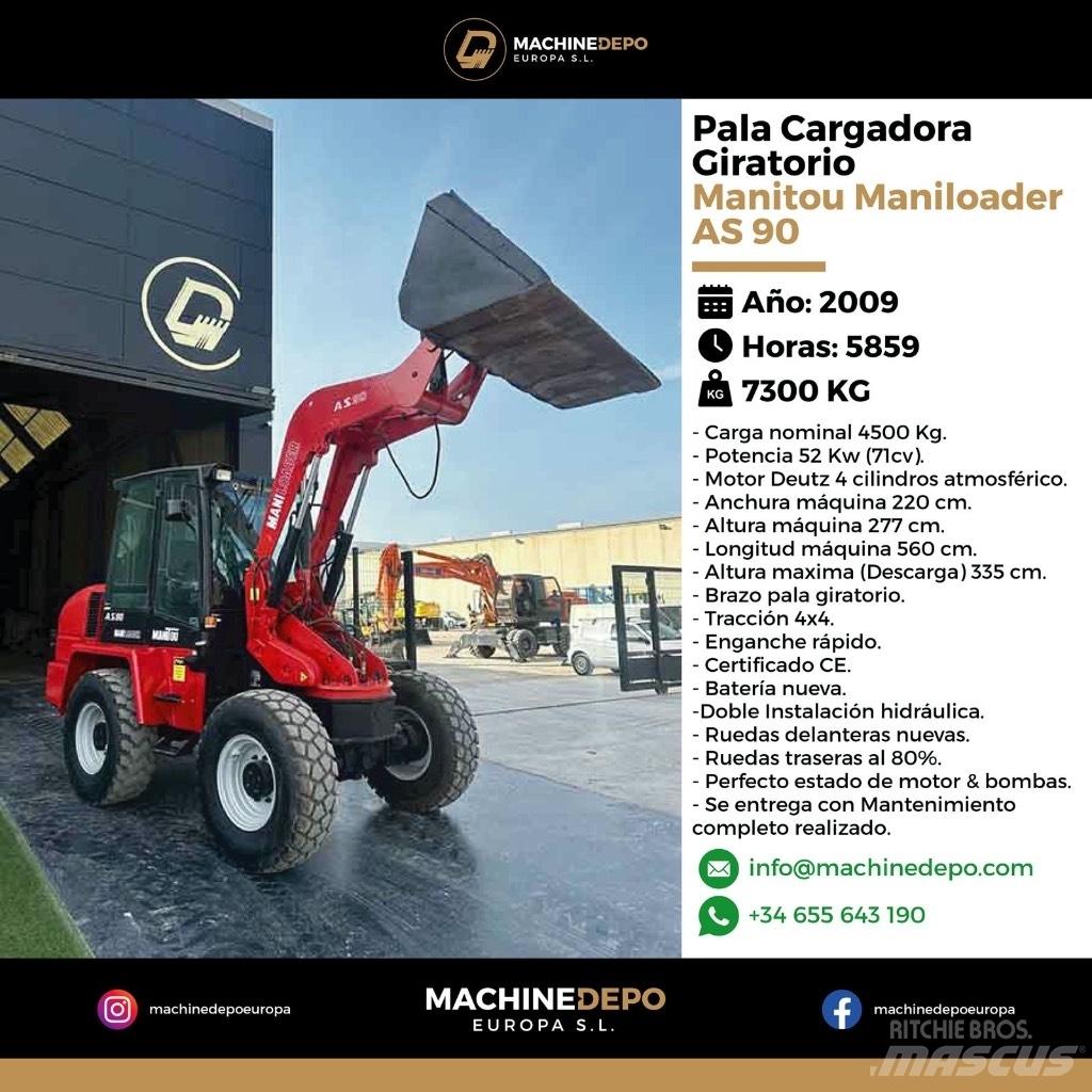 Manitou As 90 Miniładowarki