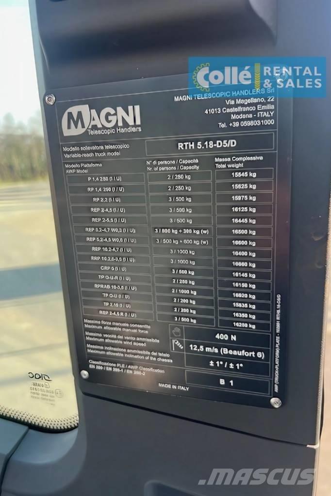 Magni RTH 5.18 | 2024 Ładowarki teleskopowe