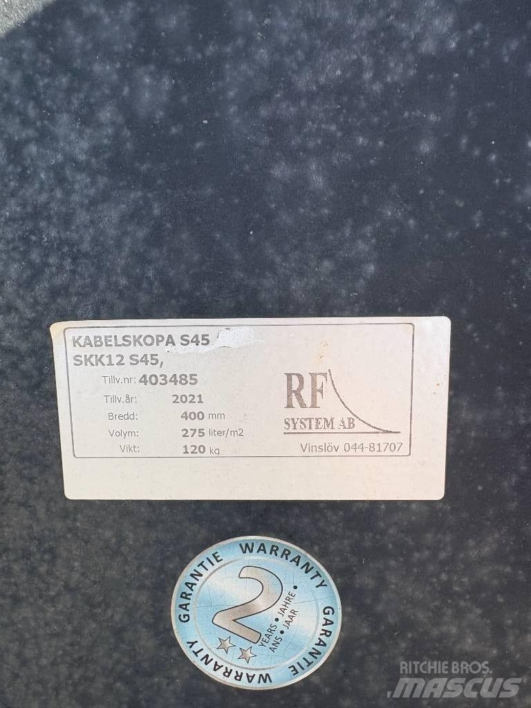 Rf-system S45 SK12 Łyżki do ładowarek