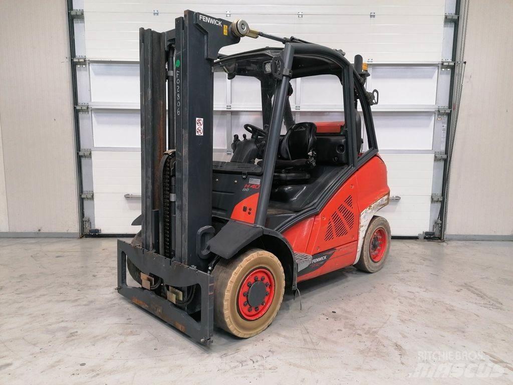 Linde H40T-02 Wózki LPG