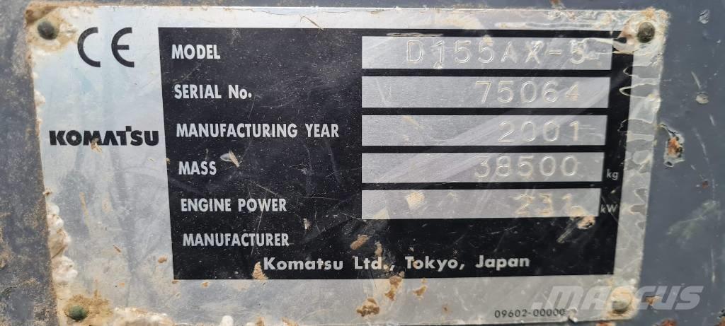 Komatsu D 155 AX-5 Spycharki gąsienicowe