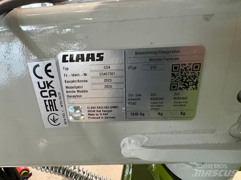 CLAAS Volto 900 Zgrabiarki i przetrząsacze