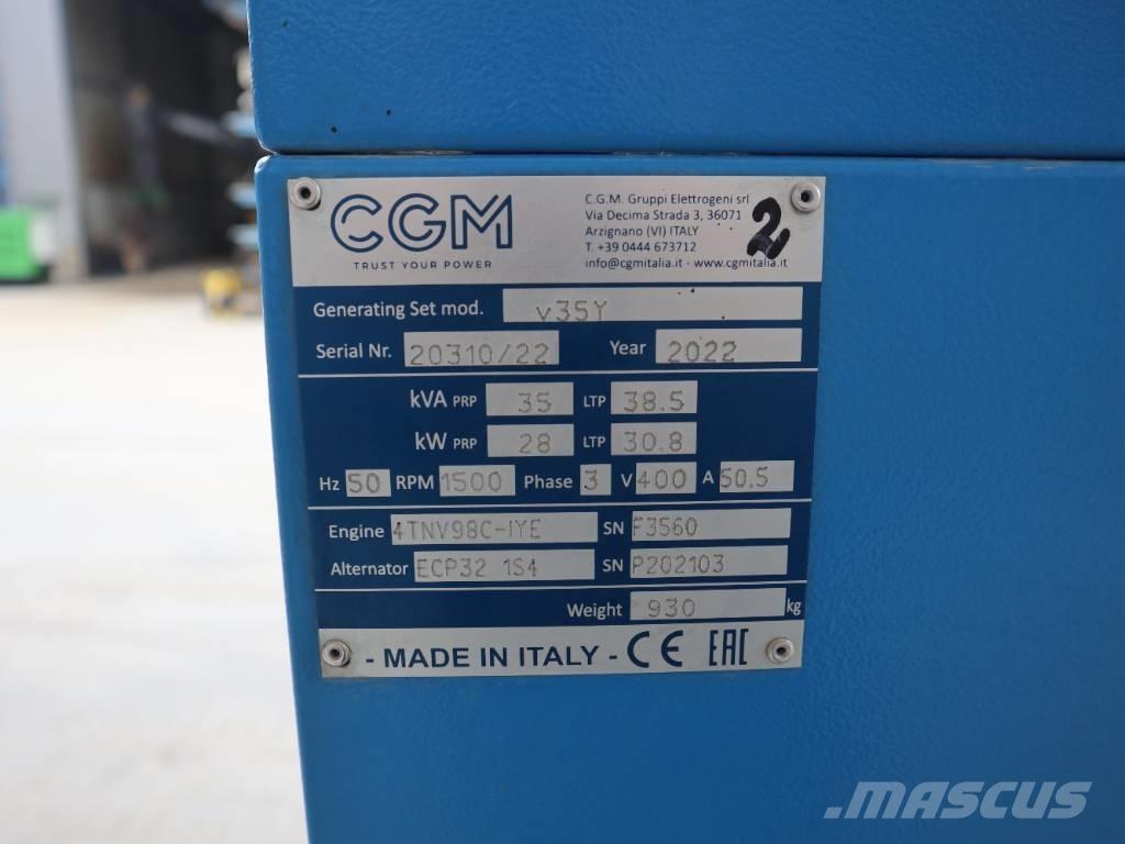 CGM V35Y Agregaty prądotwórcze Diesla