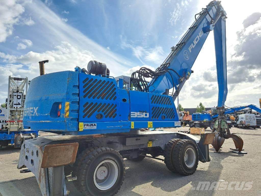 Fuchs MHL350E + Polyp Koparki przeładunkowe