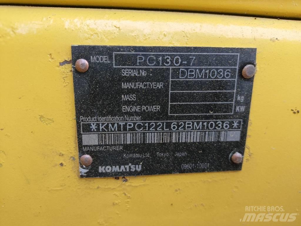 Komatsu PC130 Koparki gąsienicowe