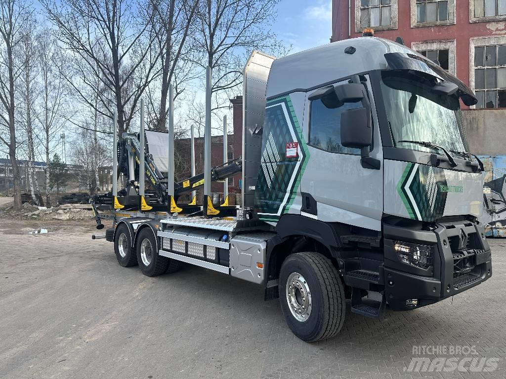 Renault Gama K 520 Samochody do przewozu drewna