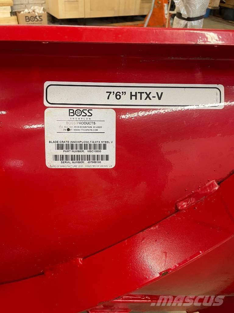 Boss 7'6'' HTX-V Lemiesze i pługi śnieżne