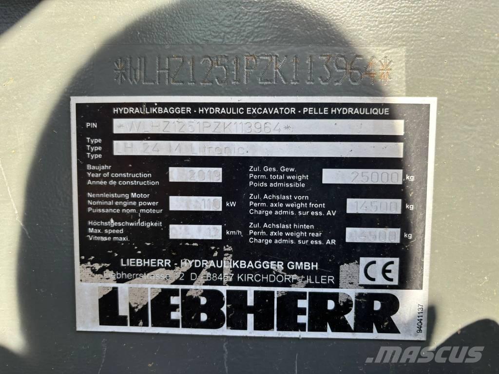 Liebherr LH 24 M Koparki przeładunkowe