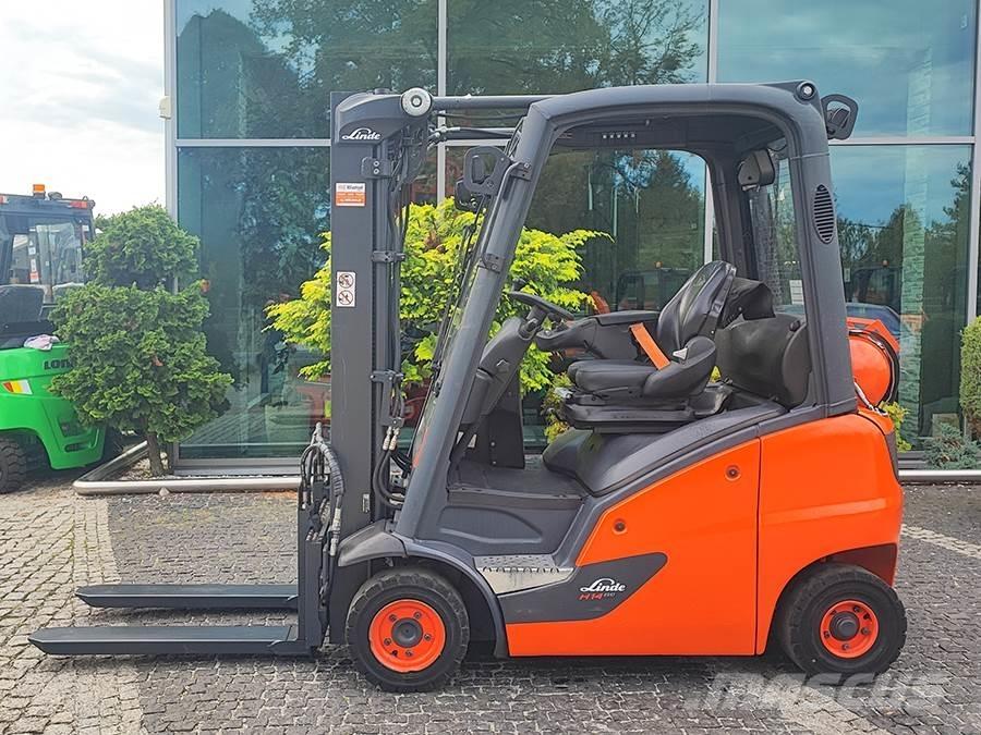 Linde H14T-01 Wózki LPG