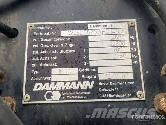 Dammann DT 5000 Opryskiwacze samojezdne