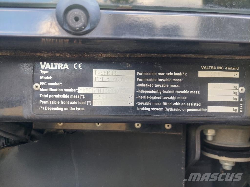 Valtra T 171 H Ciągniki rolnicze