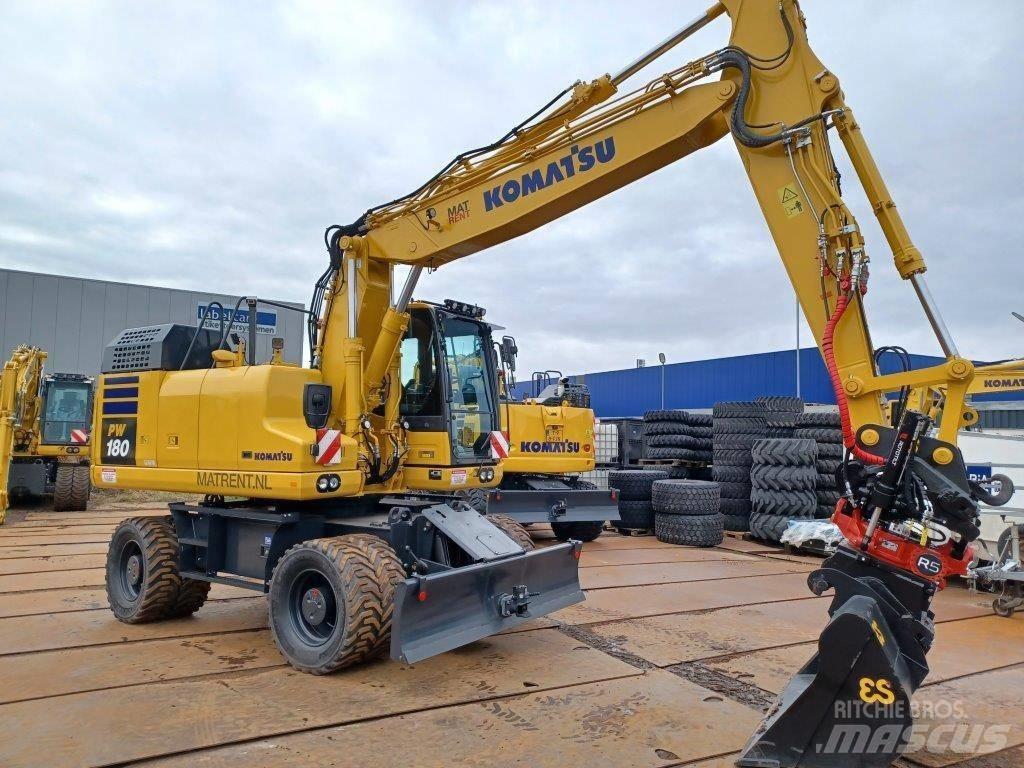 Komatsu PW180-11E0 Koparki kołowe