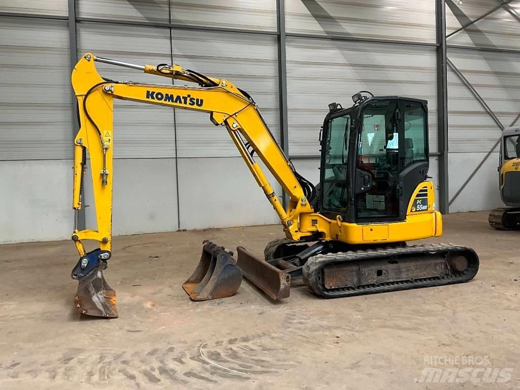Komatsu PC 55 MR Minikoparki