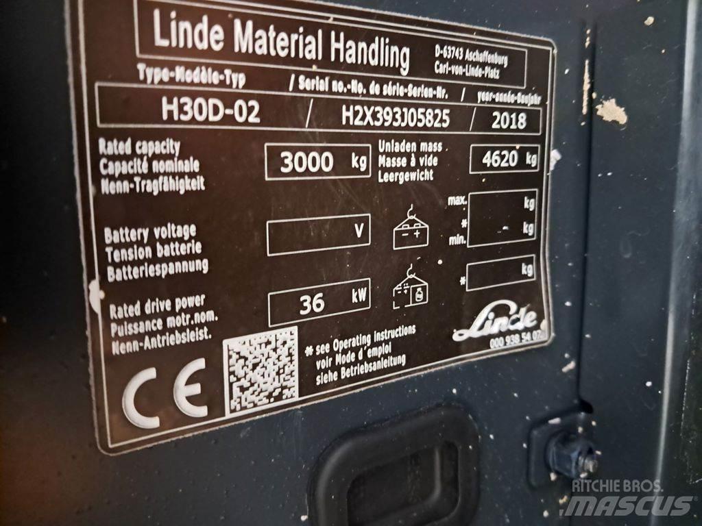 Linde H30D-02 Wózki Diesla