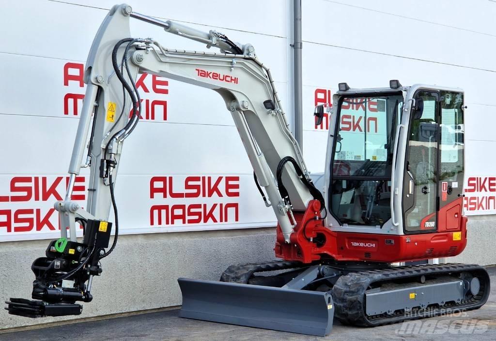 Takeuchi TB 260 Minikoparki