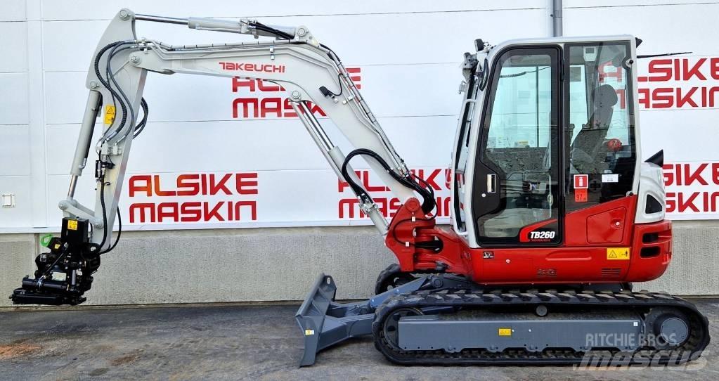 Takeuchi TB 260 Minikoparki
