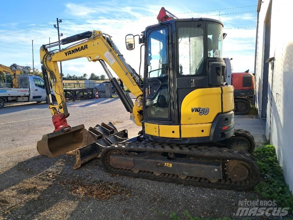 Yanmar VIO50-6A Minikoparki