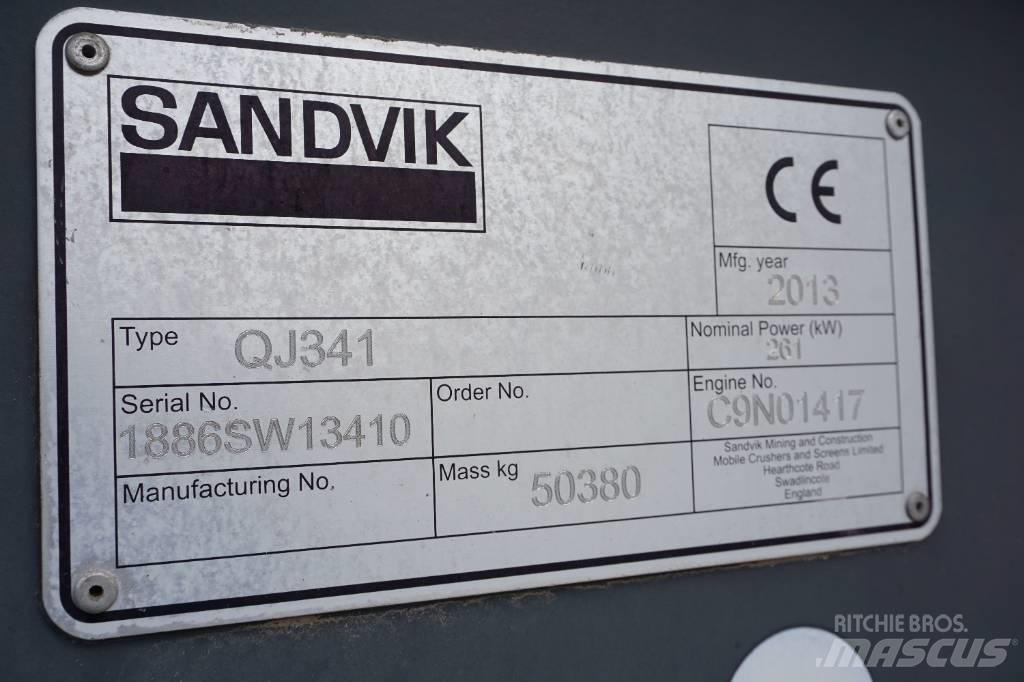 Sandvik QJ 341 Kruszarki mobilne