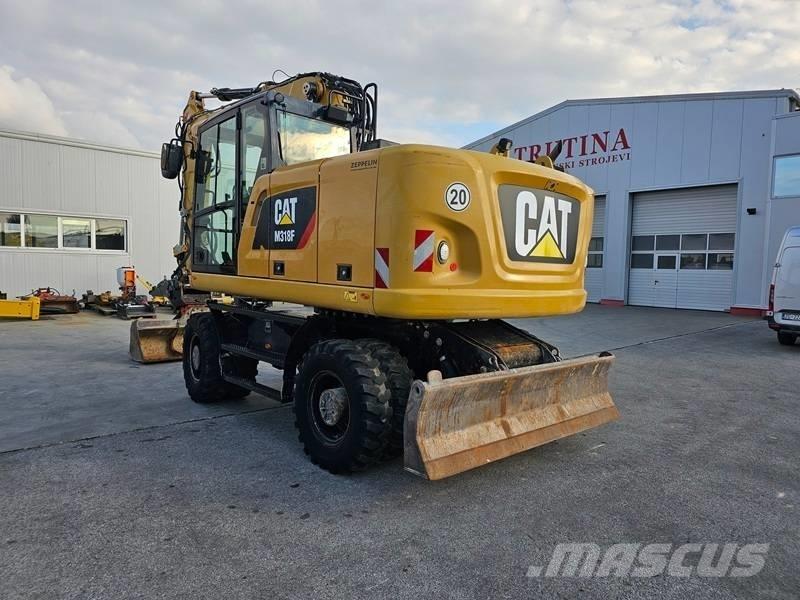 CAT M 318 F Koparki kołowe