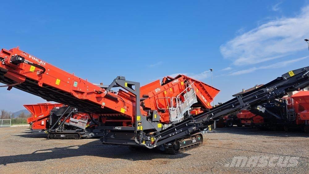 Terex Finlay 873+ Przesiewacze mobilne