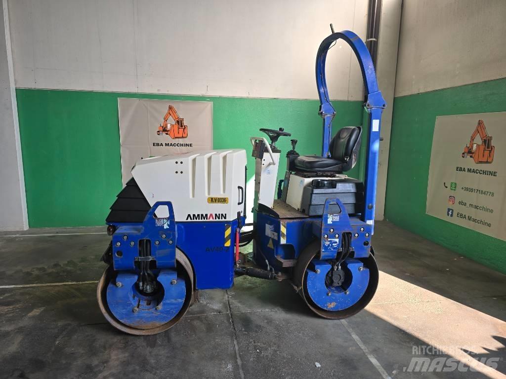 Ammann AV 40 Walce dwubębnowe