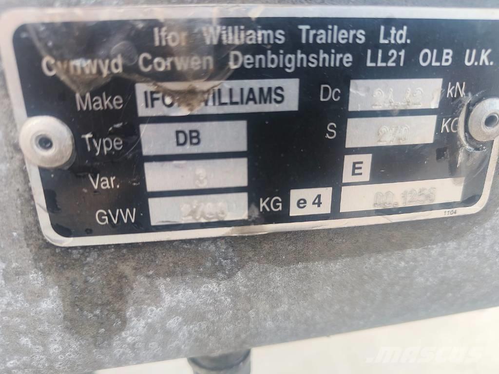 Ifor Williams GX 84 Inne przyczepy