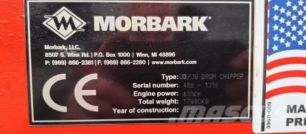 Morbark 30/36 Rozdrabniacze