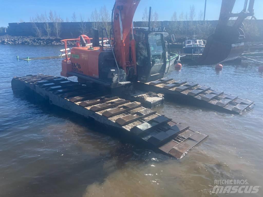 Hitachi ZX 130LCN Koparki pływające - amfibie