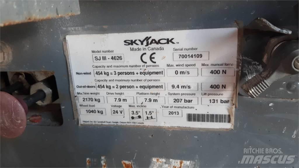 SkyJack SJIII4626 Podnośniki nożycowe