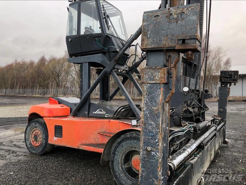 Linde C80/6 Wozy do składowania i transportu kontenerów