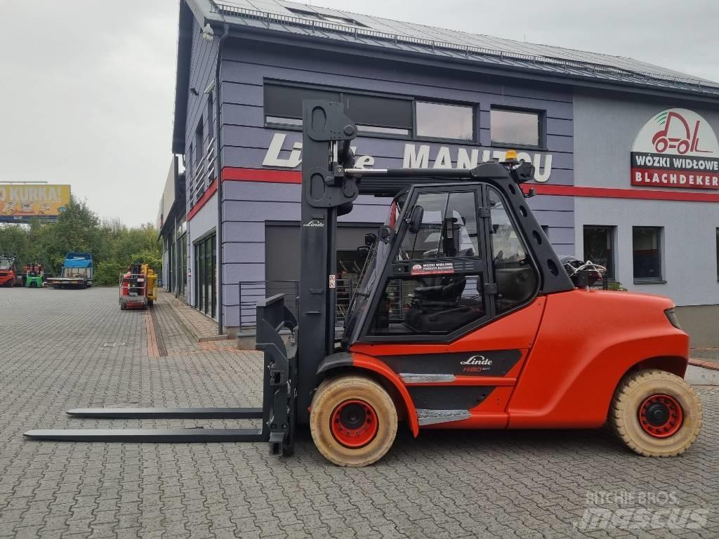 Linde H80T-03/1100 Wózki LPG