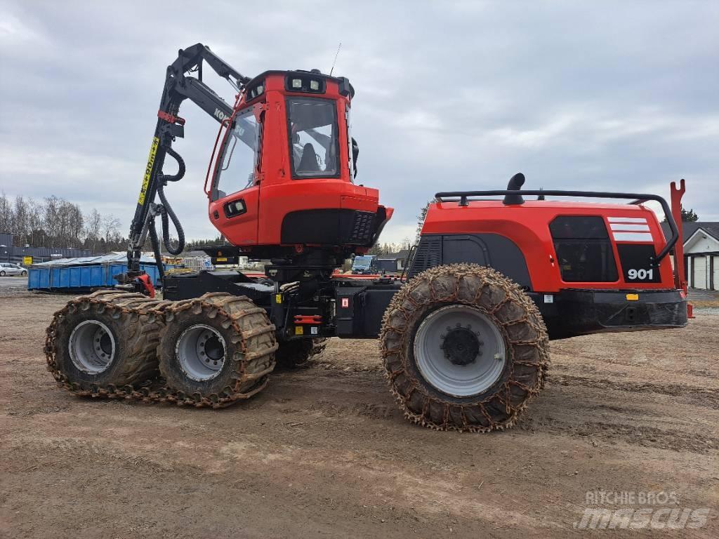 Komatsu 901 Harwestery