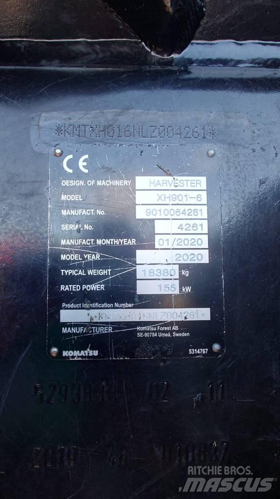 Komatsu 901 Harwestery