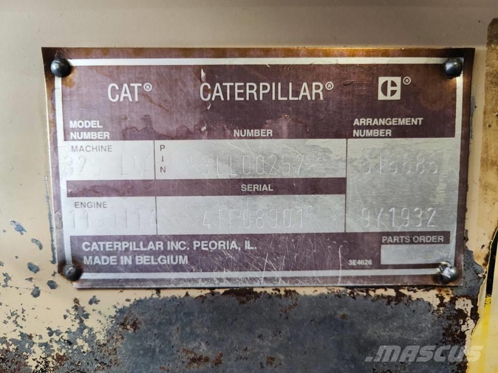 CAT 325 LN Koparki gąsienicowe