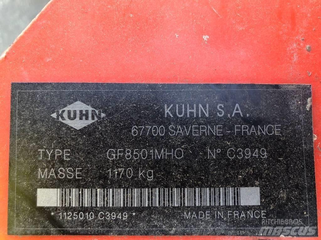 Kuhn GF 8501 M H O Zgrabiarki i przetrząsacze