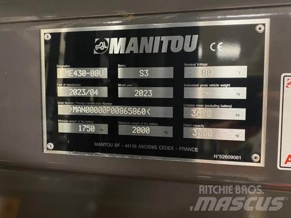 Manitou ME430 Wózki widłowe terenowe