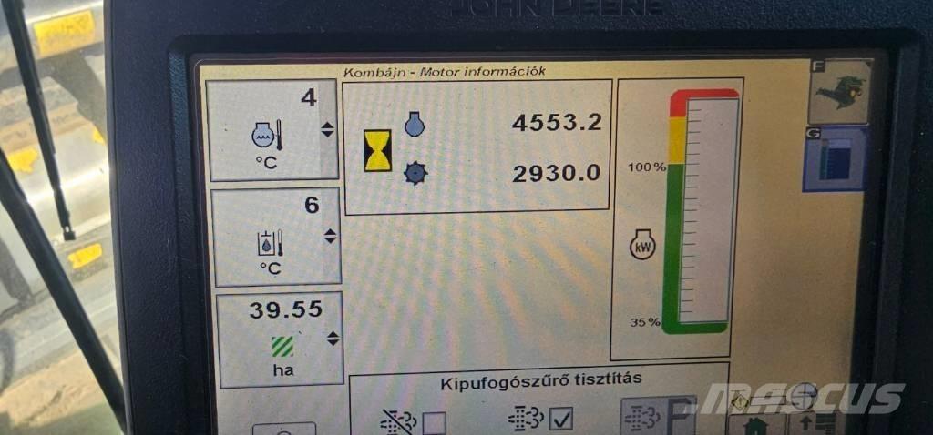 John Deere T 550 Kombajny zbożowe