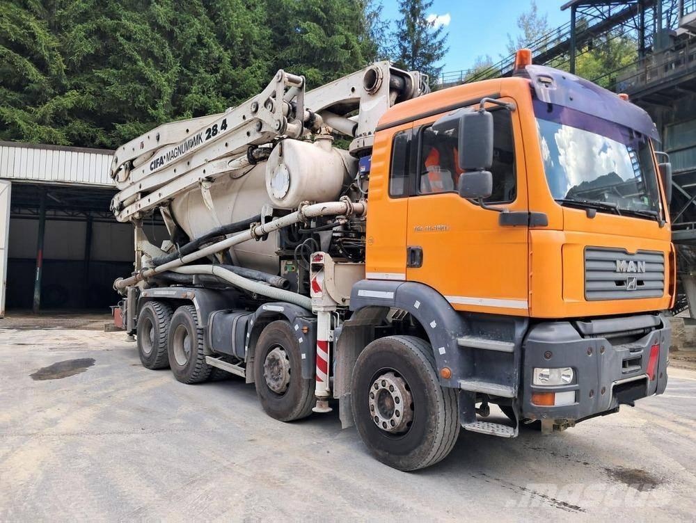 MAN TGA 41.480 Gruszki do betonu