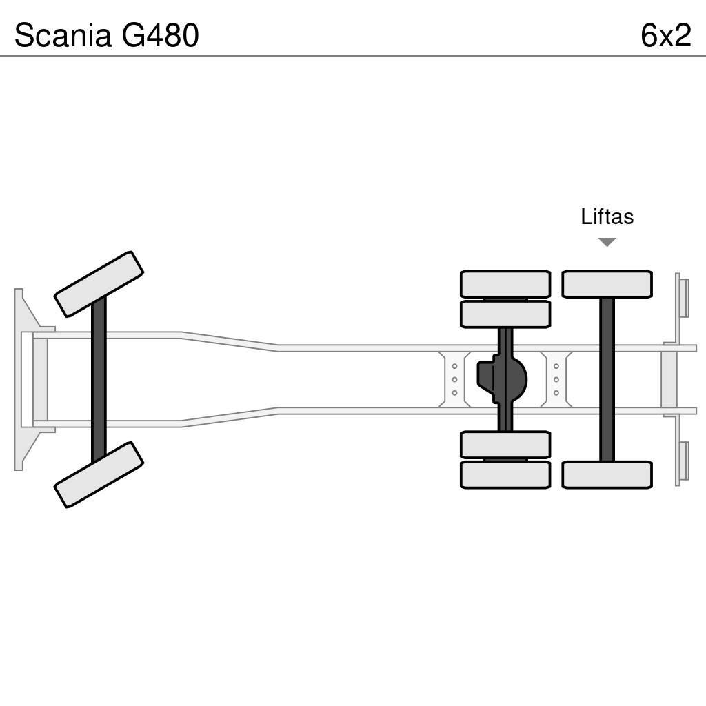 Scania G480 Samochody ciężarowe ze skrzynią zamkniętą