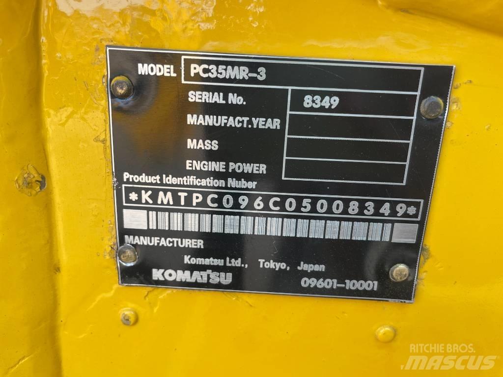 Komatsu PC 35 Minikoparki